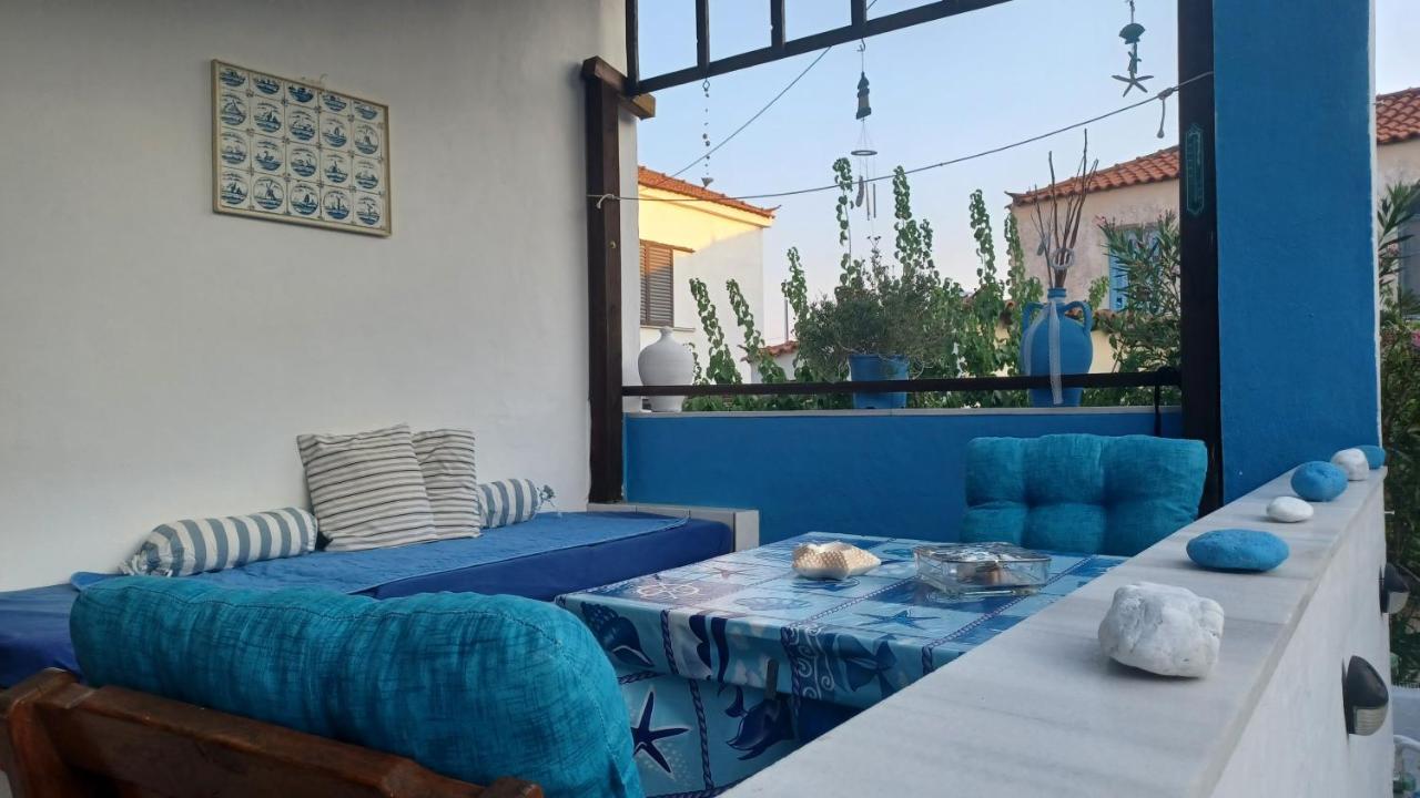 Island House In Elika - Marathias Appartement Buitenkant foto